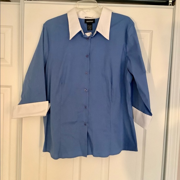 NEW- Ladies Avenue Stretch Blouse - Size 18/20 - Picture 2 of 8